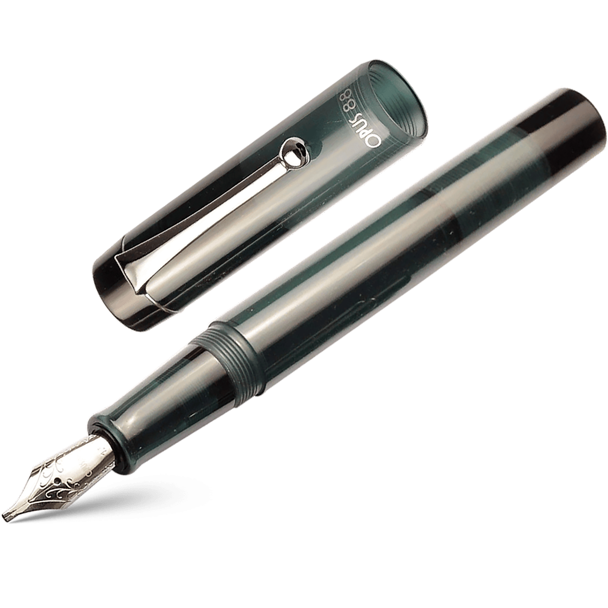 Opus 88 Demo Fountain Pen - Grey-Pen Boutique Ltd