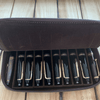 Pen Boutique Yak Leather 10 Pen Holder - Brown - Pen Boutique Ltd