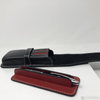 Pen Boutique Yak Leather Triple Pen Holder - Black/Red insert - Pen Boutique Ltd