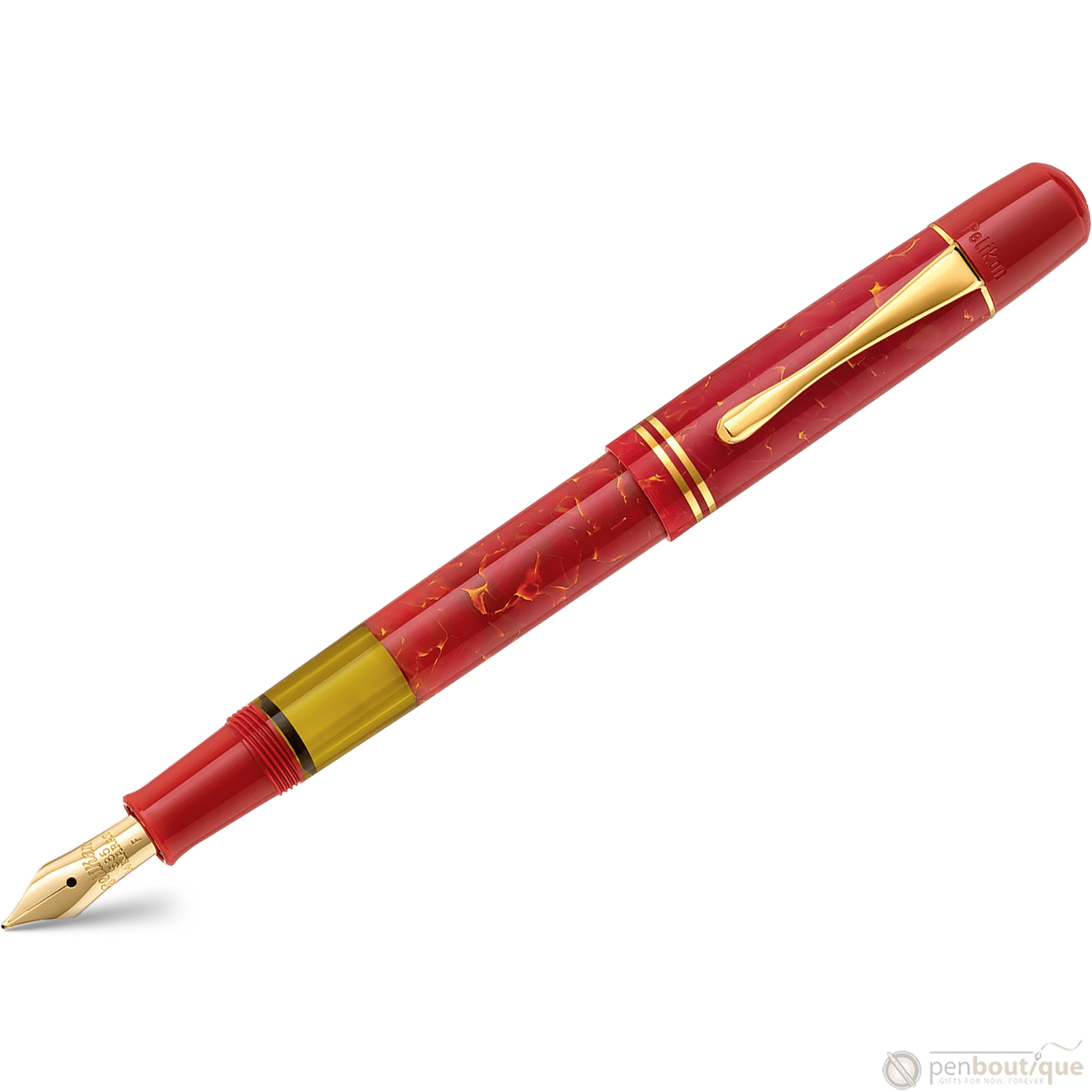 Pelikan Souveran Fountain Pen - Special Edition - M101N Vintage Red - Pen Boutique Ltd