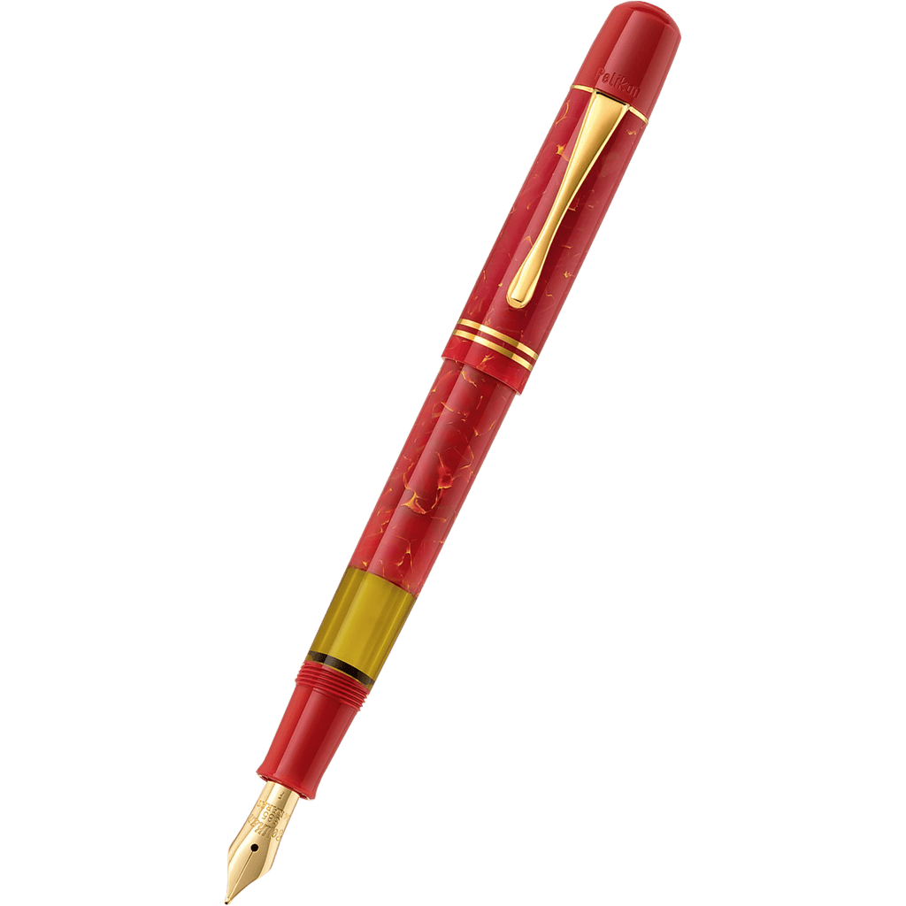 Pelikan Souveran Fountain Pen - Special Edition - M101N Vintage Red - Pen Boutique Ltd
