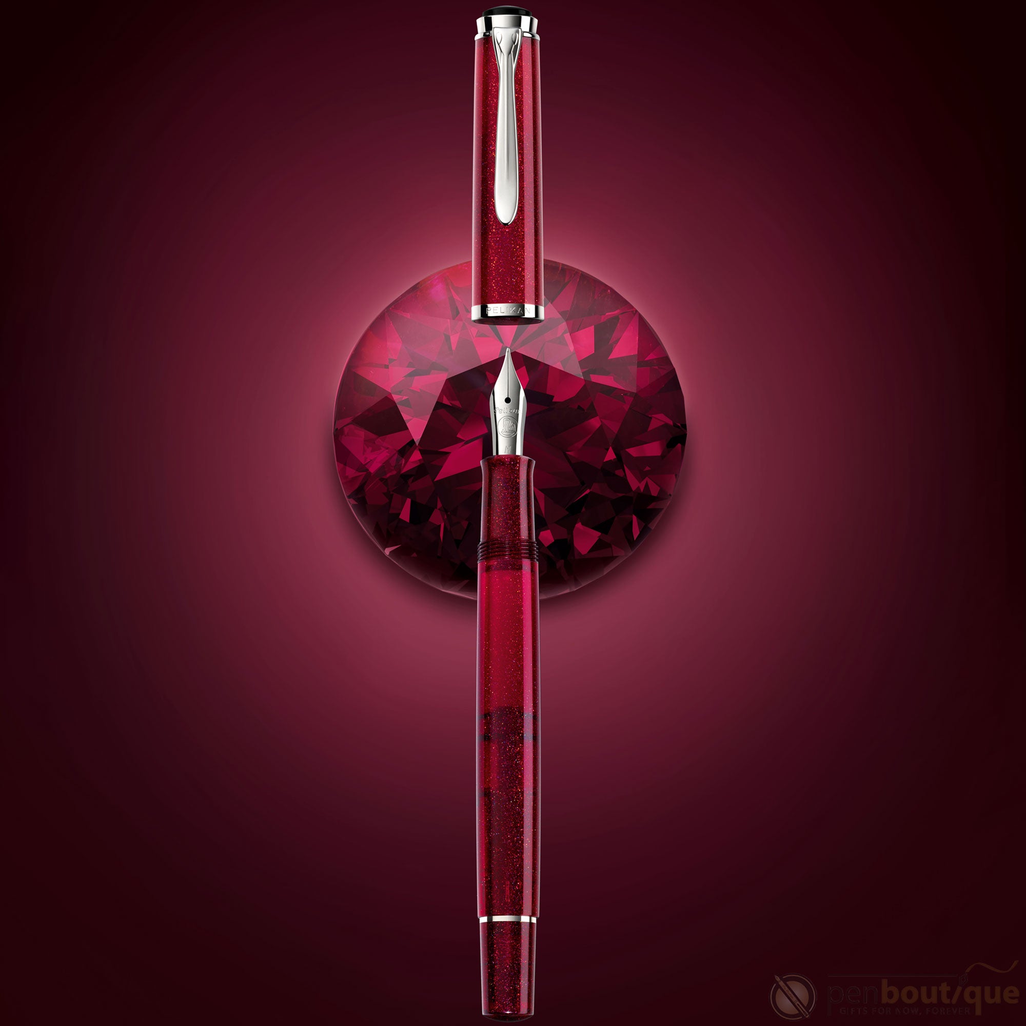 Pelikan Classic Fountain Pen - M205 Star Ruby (Special Edition)-Pen Boutique Ltd