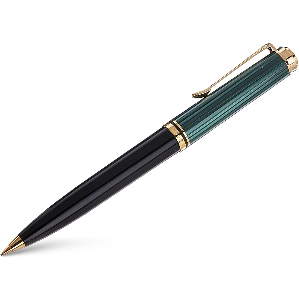 Pelikan Souveran Pencil - D600 Black/Green-Pen Boutique Ltd