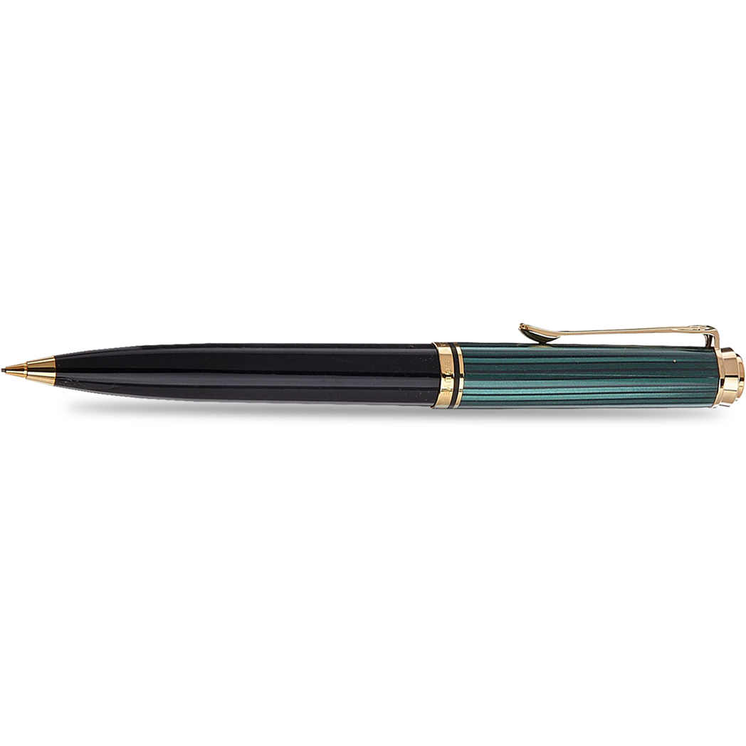 Pelikan Souveran Pencil - D600 Black/Green-Pen Boutique Ltd