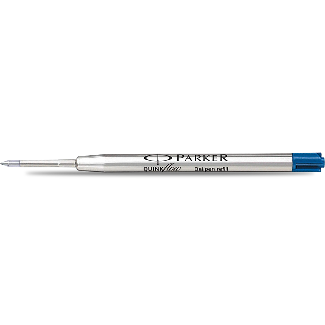 Parker QuinkFlow Ballpoint Refill - Blue - Fine-Pen Boutique Ltd