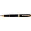 Parker Sonnet Black Lacquer with Gold Trim Rollerball Pen-Pen Boutique Ltd