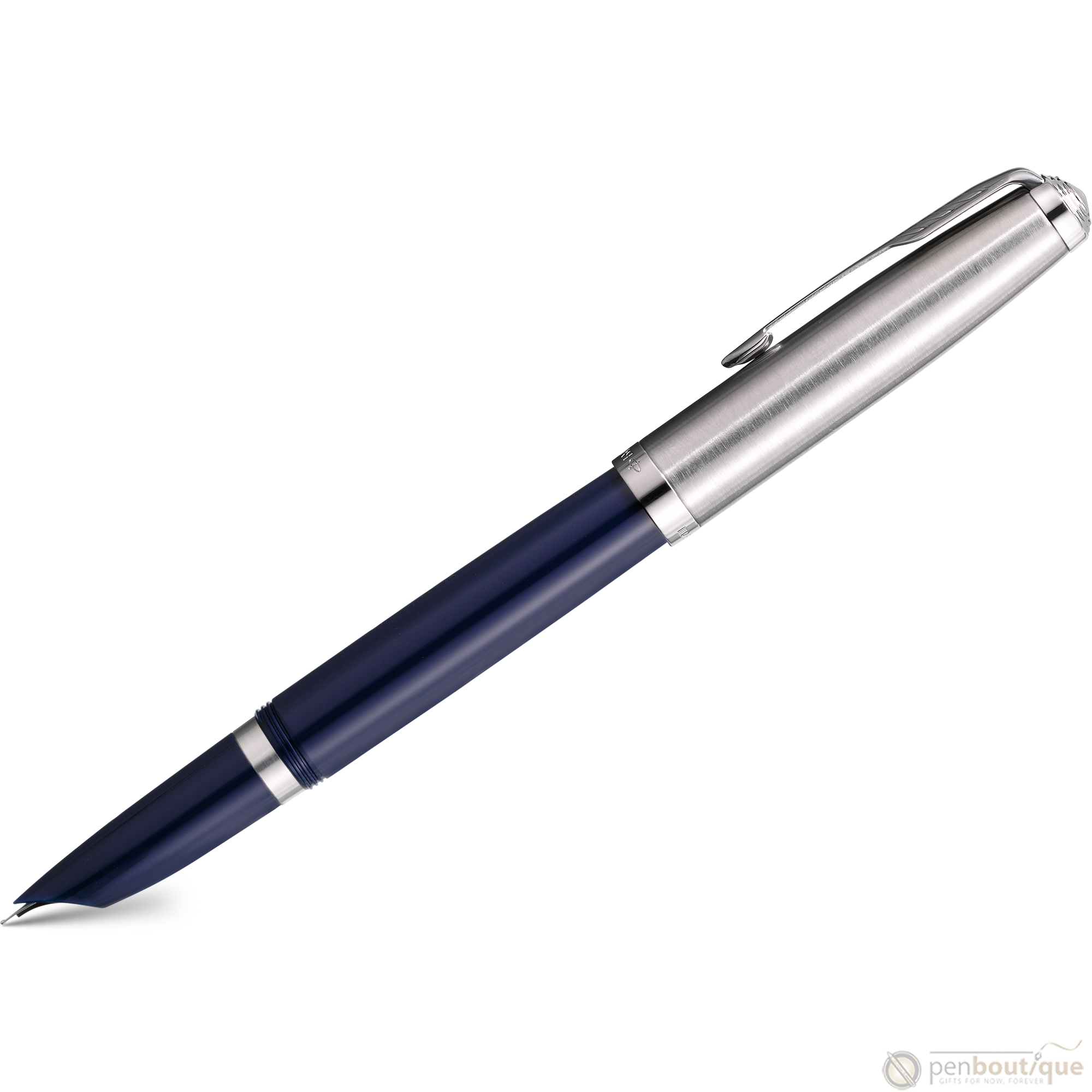 Parker 51 Next Generation Fountain Pen - Midnight Blue - Chrome Trim-Pen Boutique Ltd