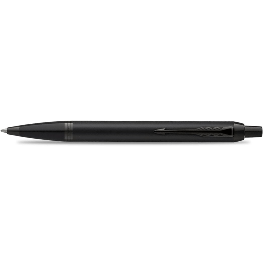 Parker IM Ballpoint Pen - Achromatic Matte Black - Pen Boutique Ltd
