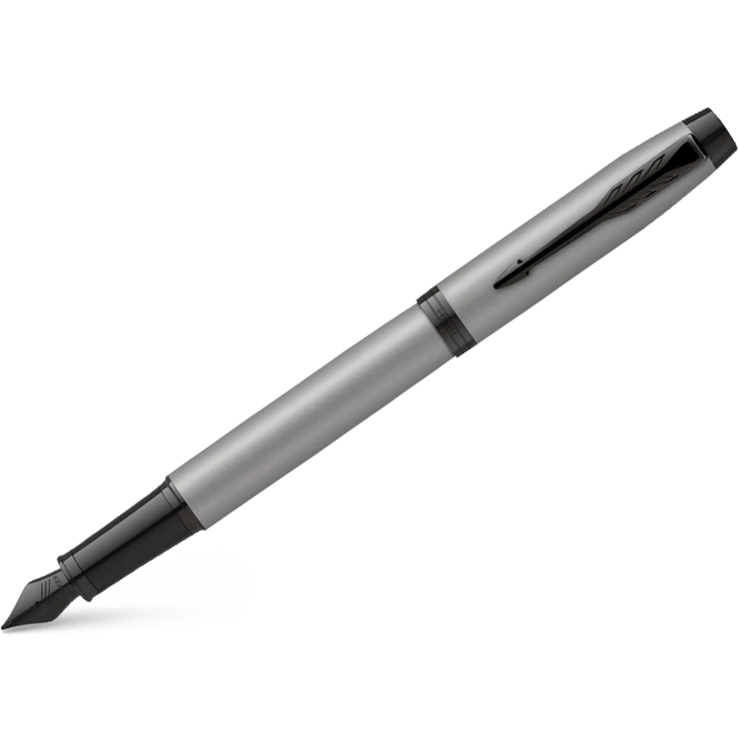 Parker IM Fountain Pen - Achromatic Matte Grey - Pen Boutique Ltd