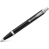 Parker IM Ballpoint Pen - Black - Chrome Trim - Pen Boutique Ltd