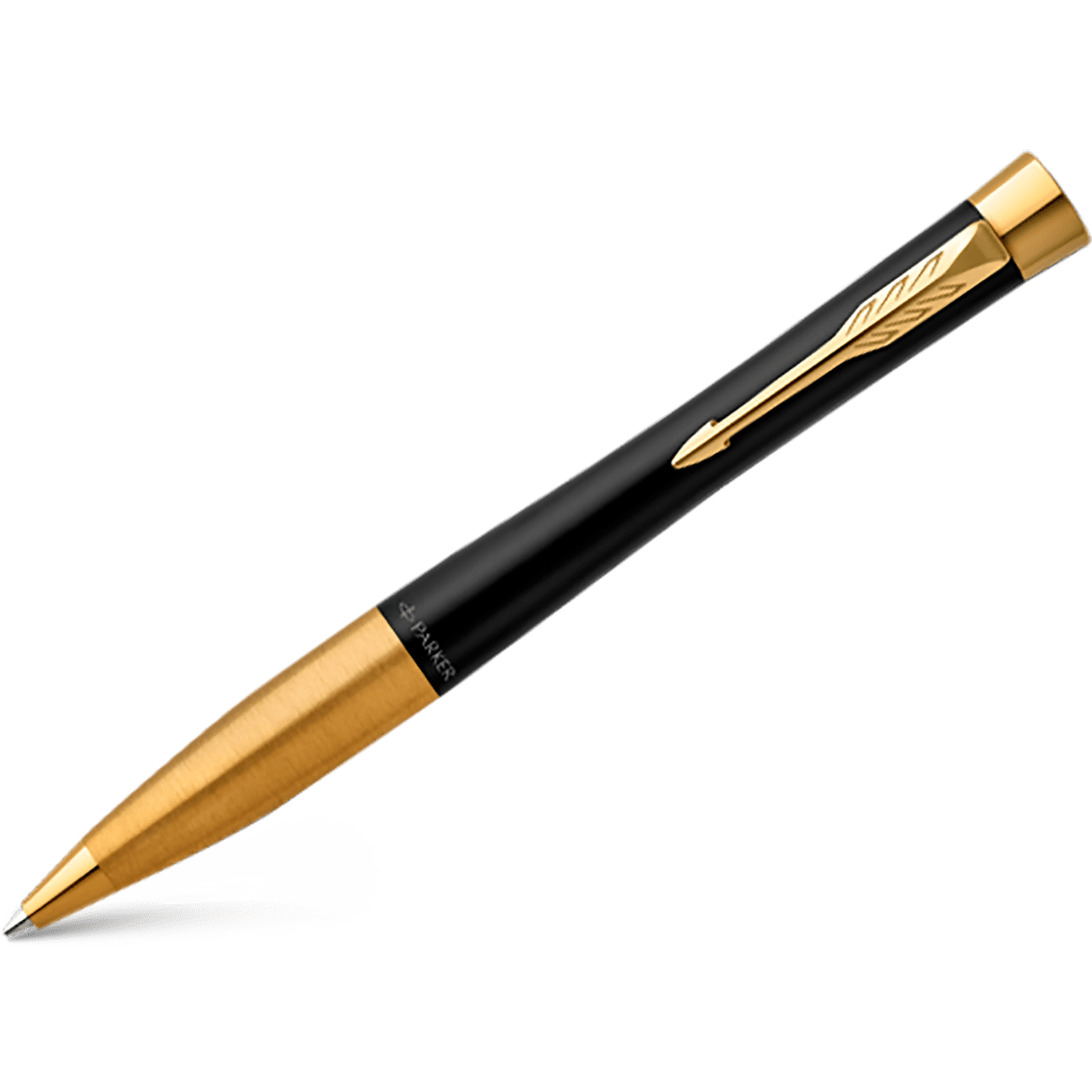 Parker Urban Twist Ballpoint Pen - Muted Black - Gold Trim - Pen Boutique Ltd