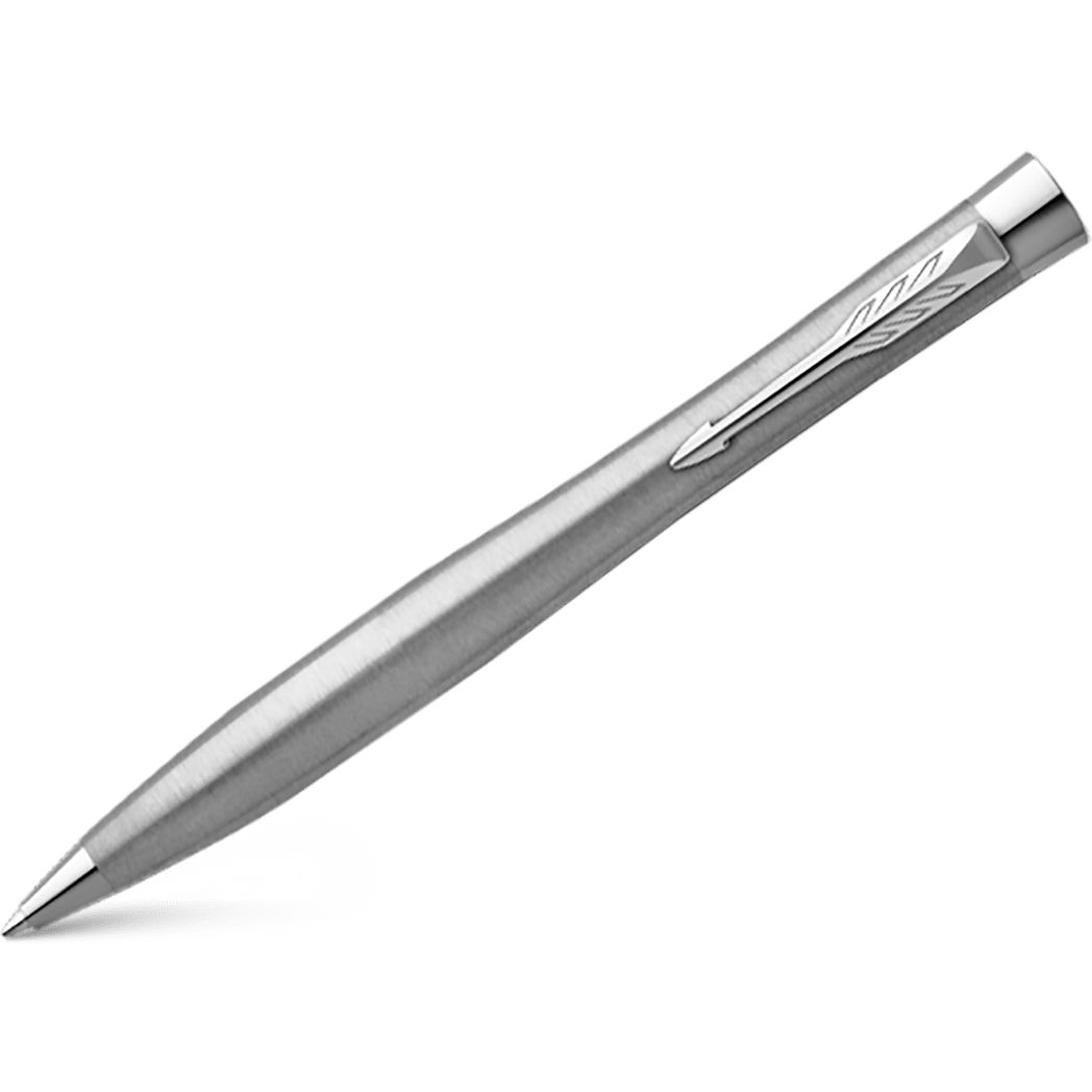 Parker Urban Twist Ballpoint Pen - Metro Metallic - Chrome Trim - Pen Boutique Ltd