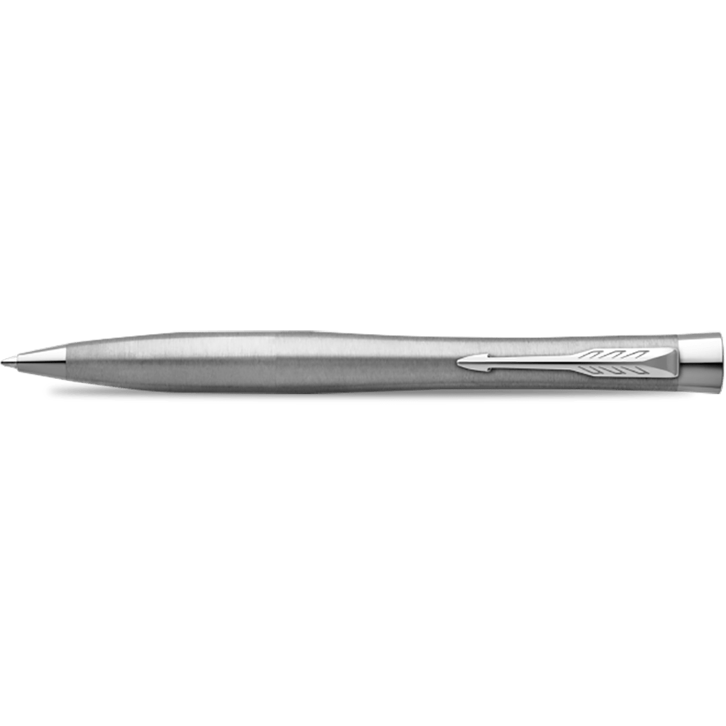 Parker Urban Twist Ballpoint Pen - Metro Metallic - Chrome Trim - Pen Boutique Ltd