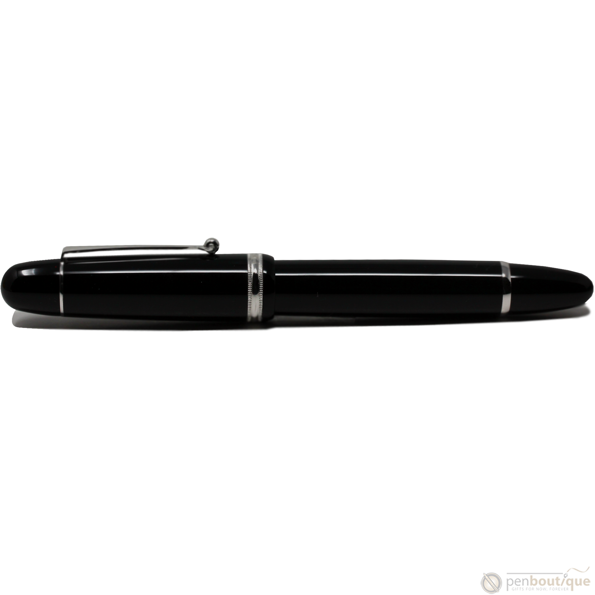 Penlux Masterpiece Grande Fountain Pen - Black-Pen Boutique Ltd