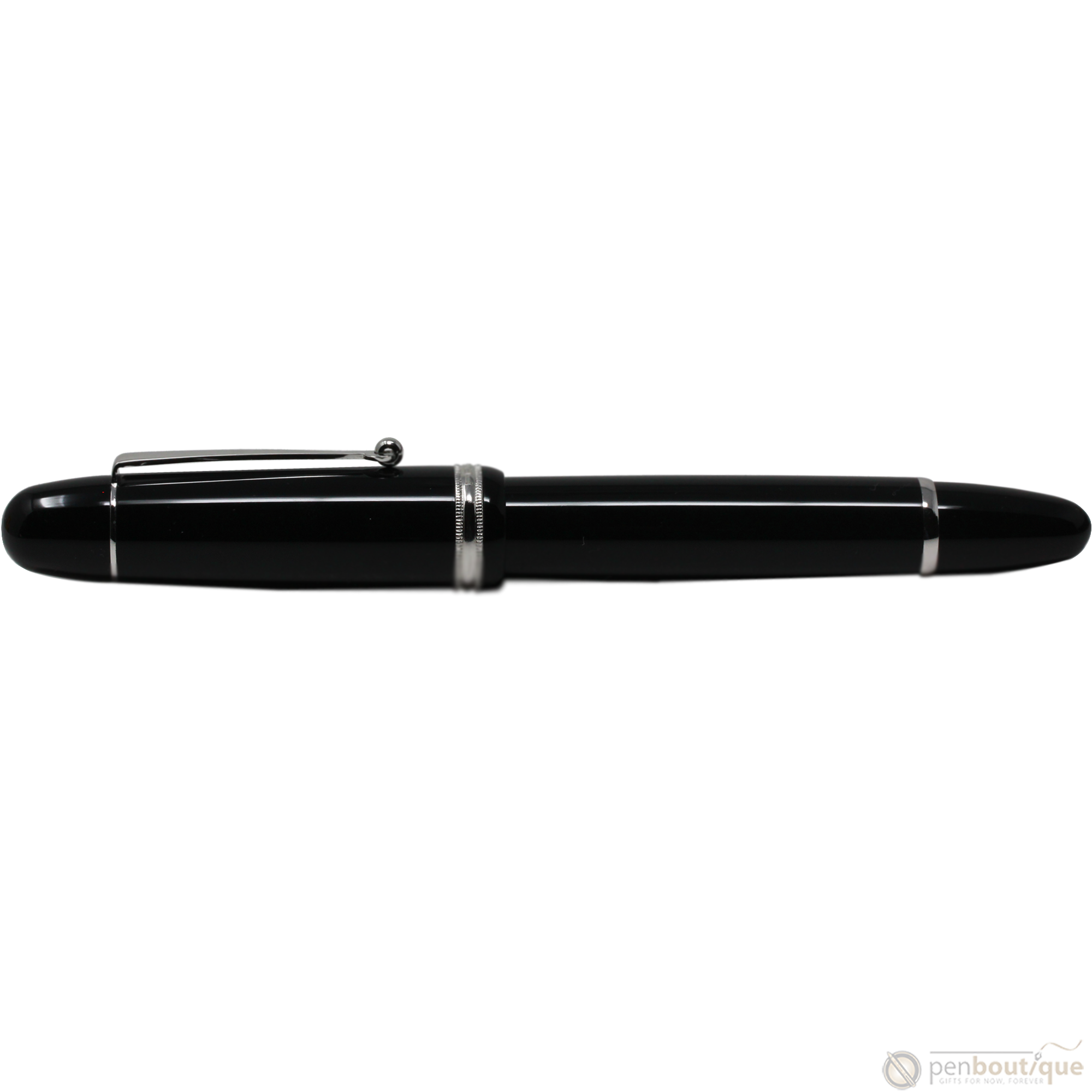 Penlux Masterpiece Grande Fountain Pen - Black-Pen Boutique Ltd