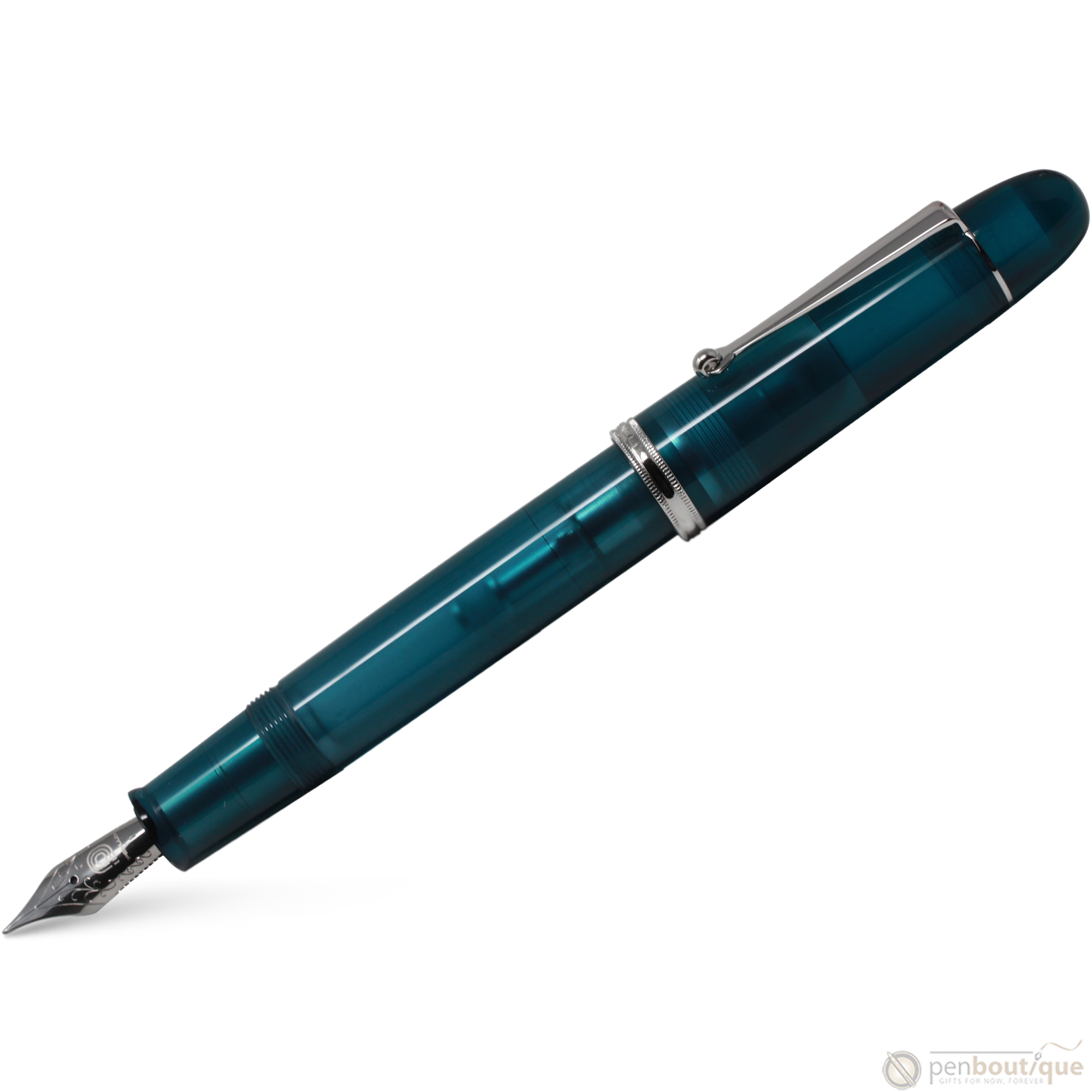 Penlux Masterpiece Grande Fountain Pen - Deep Sea-Pen Boutique Ltd