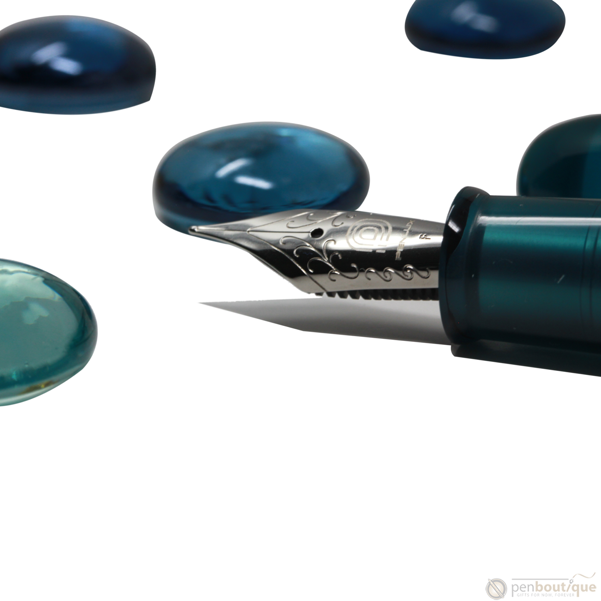 Penlux Masterpiece Grande Fountain Pen - Deep Sea-Pen Boutique Ltd