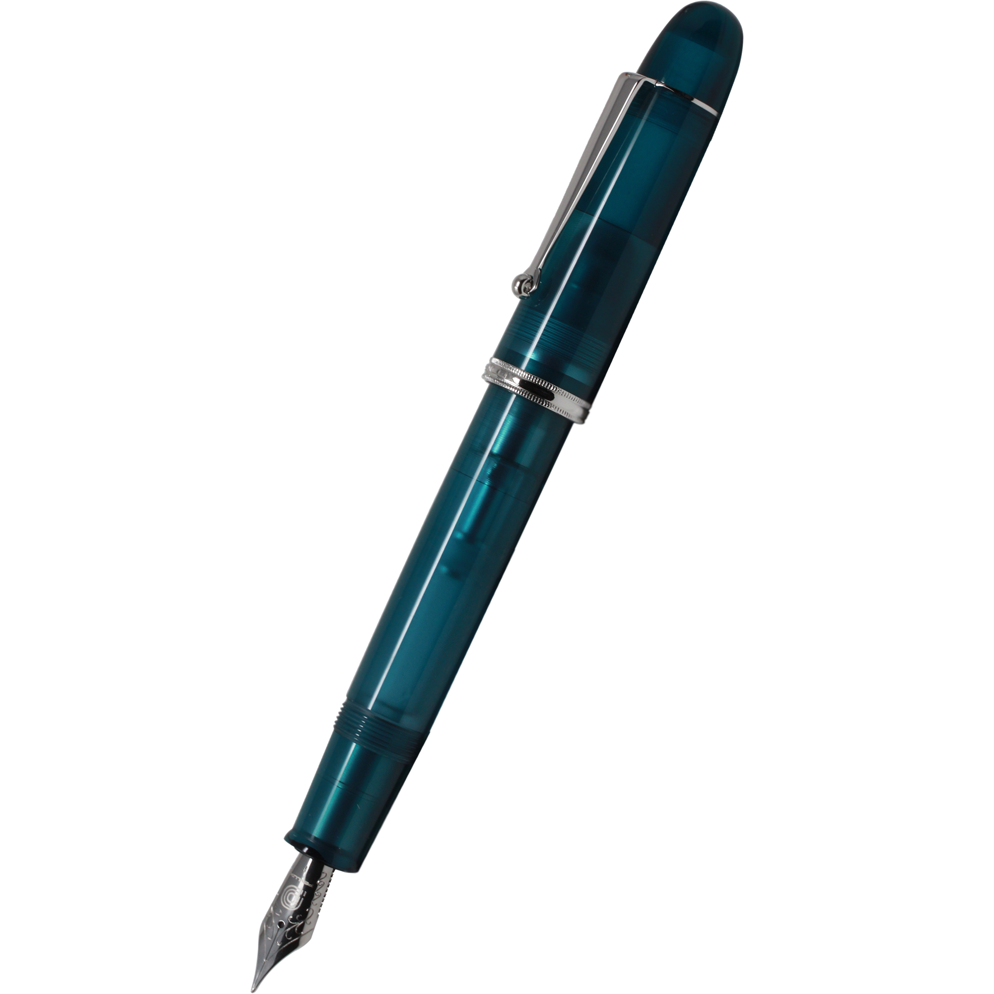 Penlux Masterpiece Grande Fountain Pen - Deep Sea-Pen Boutique Ltd