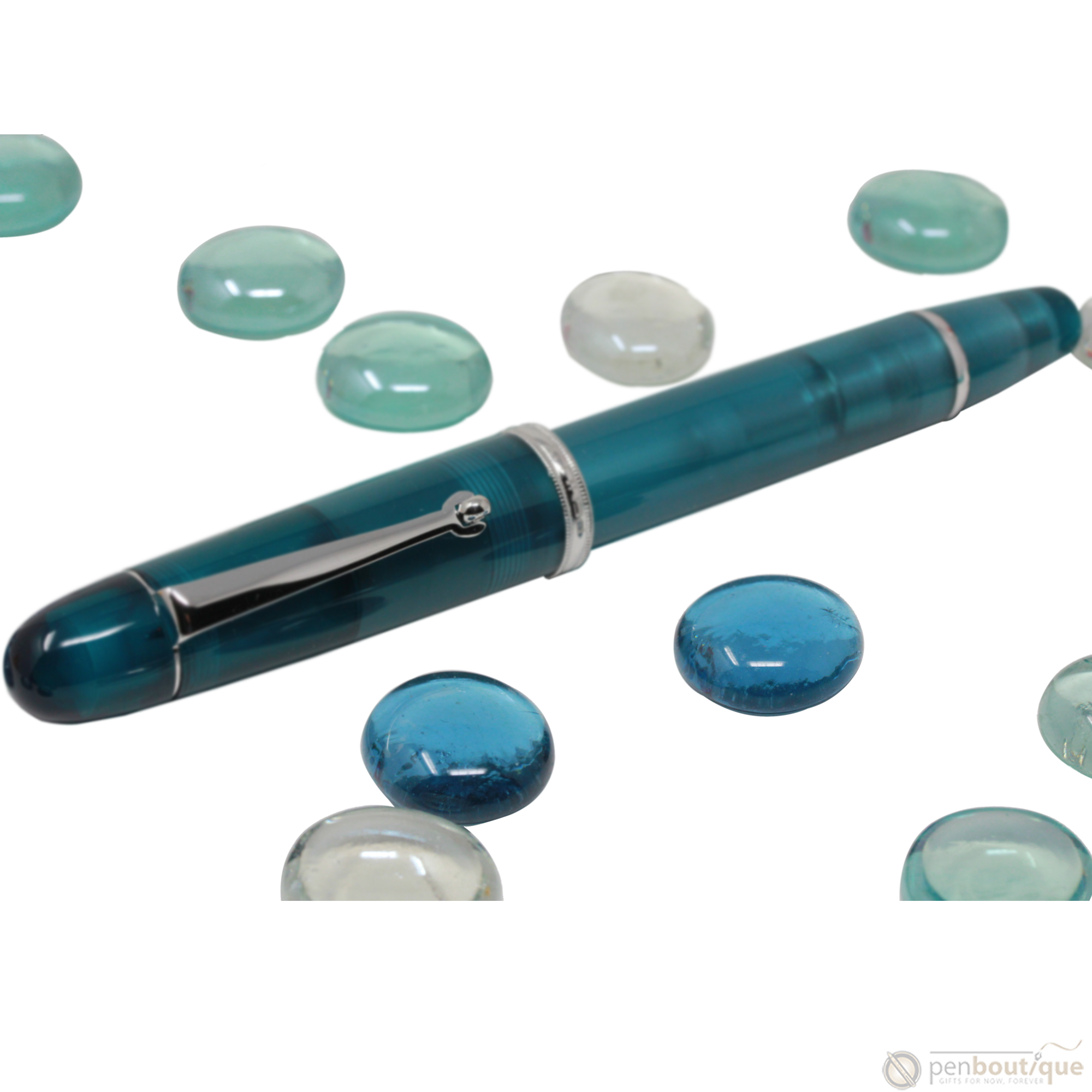 Penlux Masterpiece Grande Fountain Pen - Deep Sea-Pen Boutique Ltd