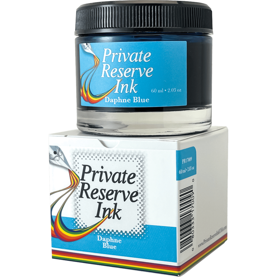 Private Reserve Winter Color Ink Bottle - Daphne Blue - 60ml - Pen Boutique Ltd