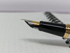 Sheaffer 300 Fountain Pen - Gold Plated Trim - Chrome - Stainless Steel-Pen Boutique Ltd