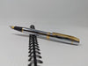 Sheaffer 300 Fountain Pen - Gold Plated Trim - Chrome - Stainless Steel-Pen Boutique Ltd
