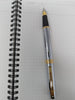 Sheaffer 300 Fountain Pen - Gold Plated Trim - Chrome - Stainless Steel-Pen Boutique Ltd