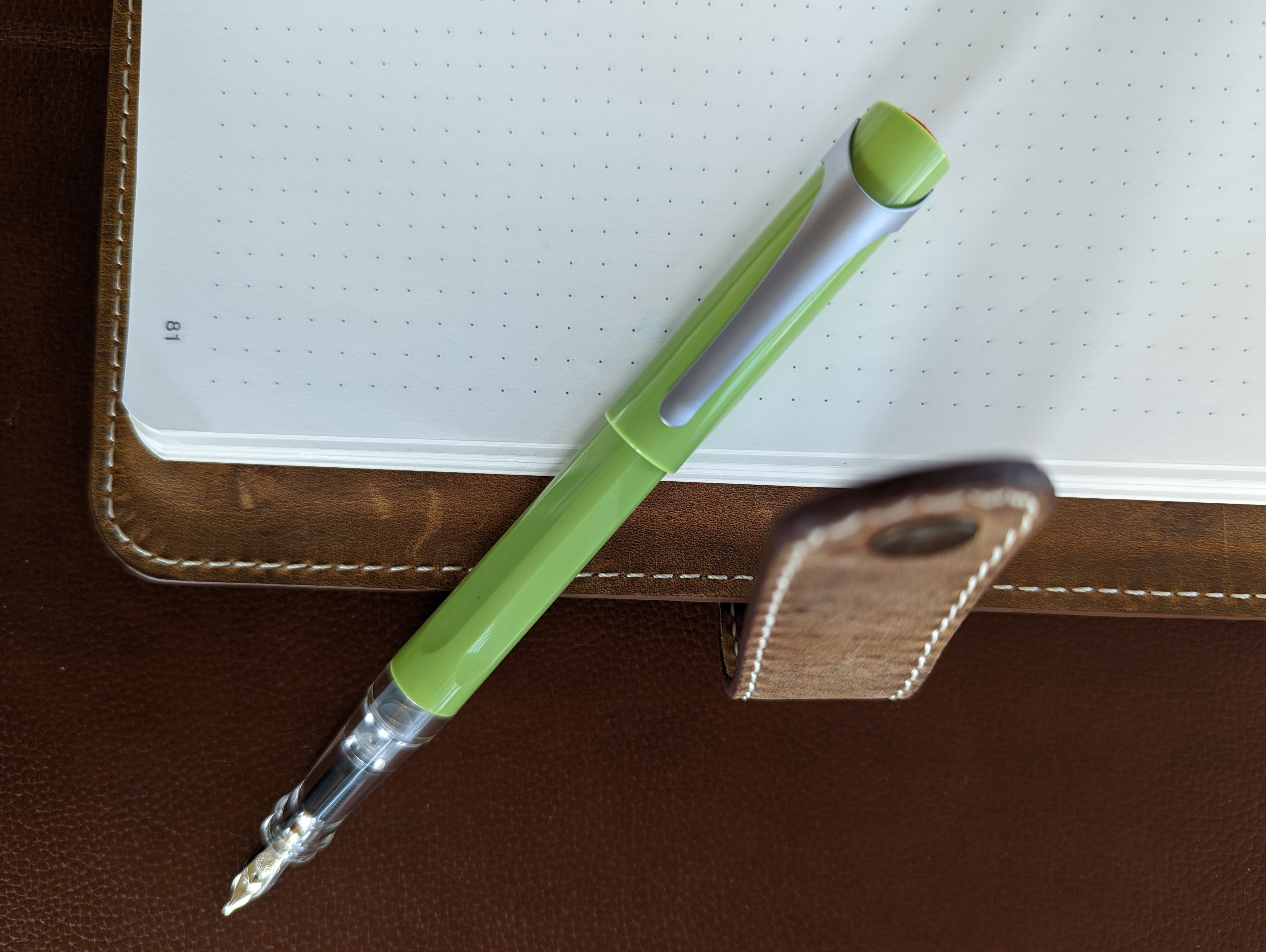 TWSBI Swipe Fountain Pen - Pear Green - Pen Boutique Ltd