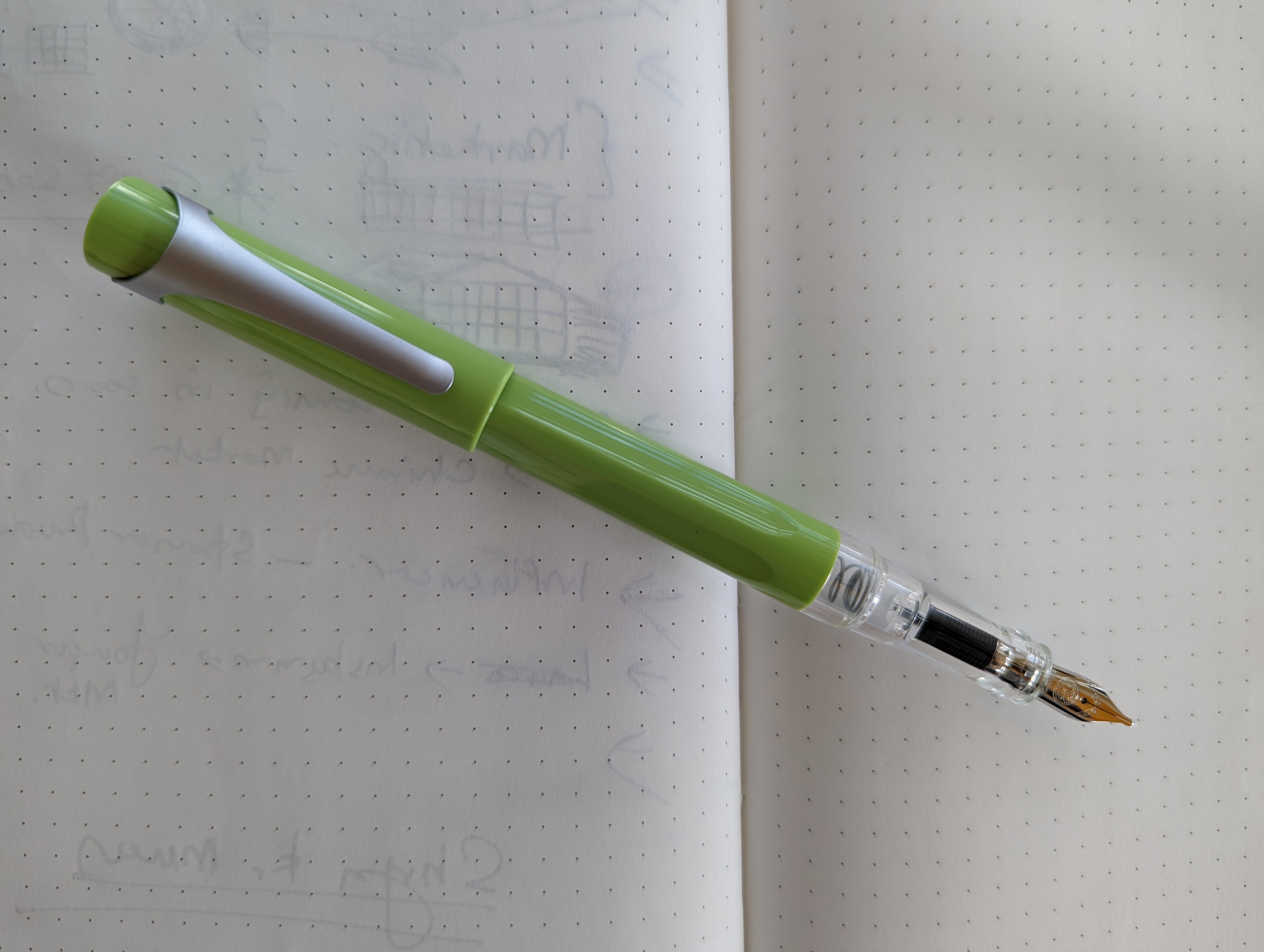 TWSBI Swipe Fountain Pen - Pear Green - Pen Boutique Ltd