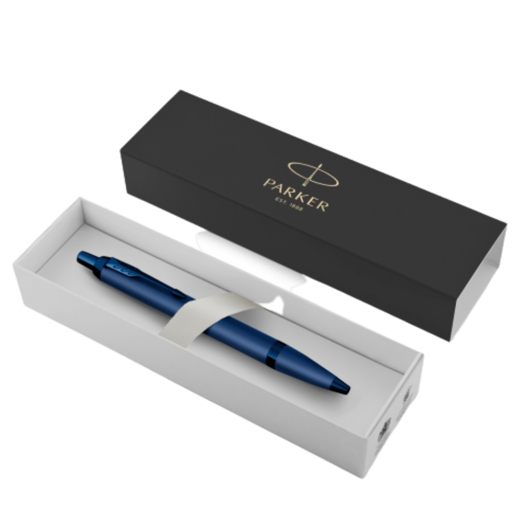 Parker IM Ballpoint Pen - Monochrome - Blue - Pen Boutique Ltd