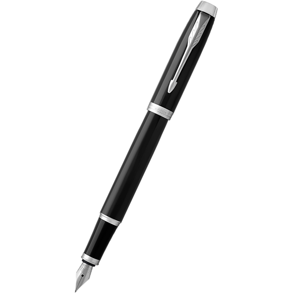 Parker IM Black with Chrome Trim Fountain Pen-Pen Boutique Ltd