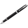 Parker IM Fountain Pen - Black - Chrome Trim - Pen Boutique Ltd