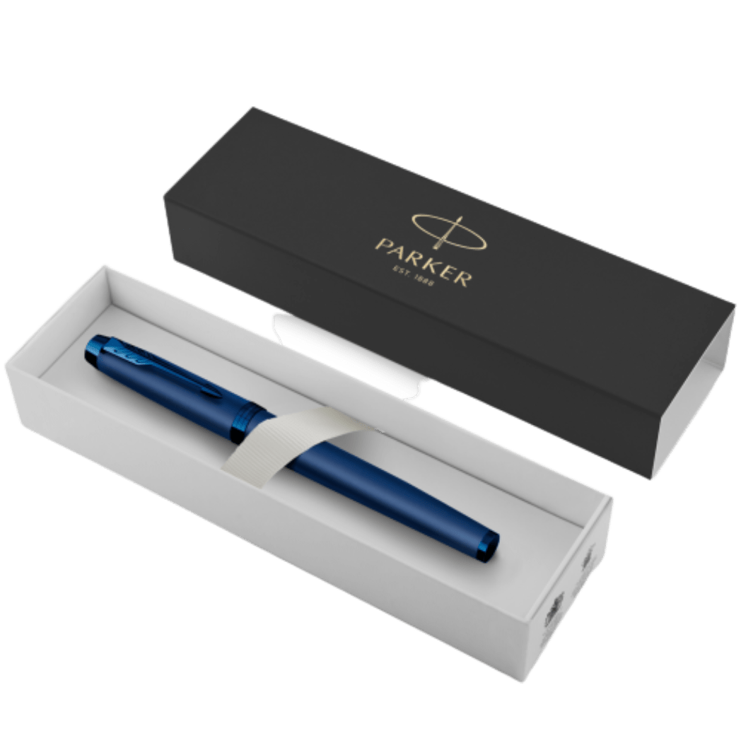 Parker IM Fountain Pen - Monochrome - Blue - Pen Boutique Ltd