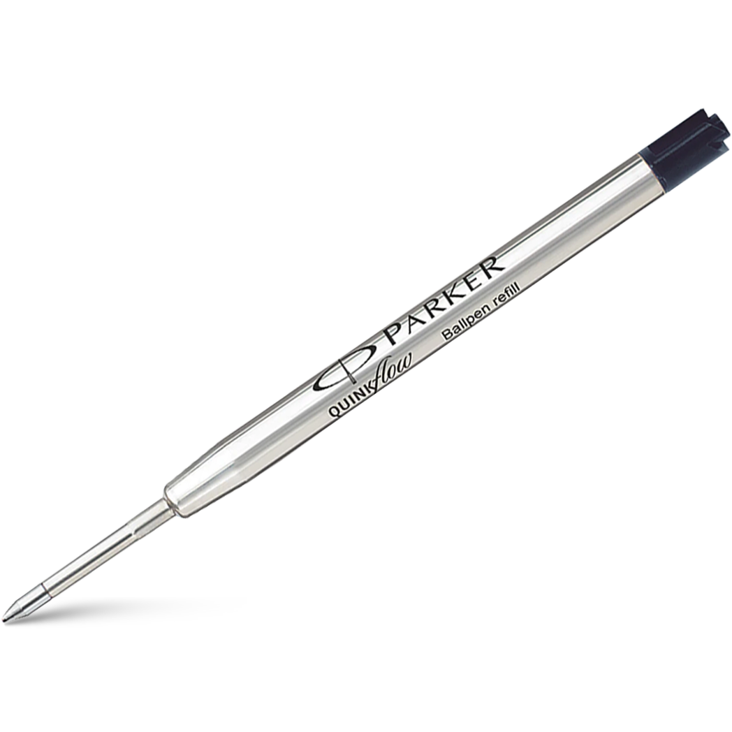 Parker QuinkFlow Ballpoint Refill - Black (M)-Pen Boutique Ltd