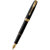 Parker Sonnet Matte Black with Gold Trim Fountain Pen-Pen Boutique Ltd