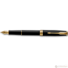 Parker Sonnet Matte Black with Gold Trim Fountain Pen-Pen Boutique Ltd