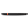 Parker IM Ballpoint Pen - Satin Black - Flame Orange Ring - Pen Boutique Ltd