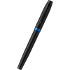 Parker IM Fountain Pen - Satin Black - Marine Blue Ring - Pen Boutique Ltd