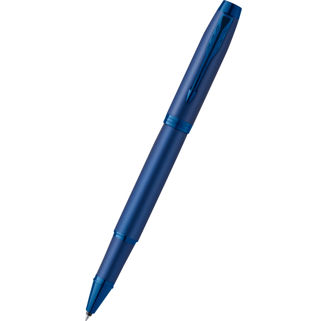 Parker IM Rollerball Pen - Monochrome - Blue - Pen Boutique Ltd