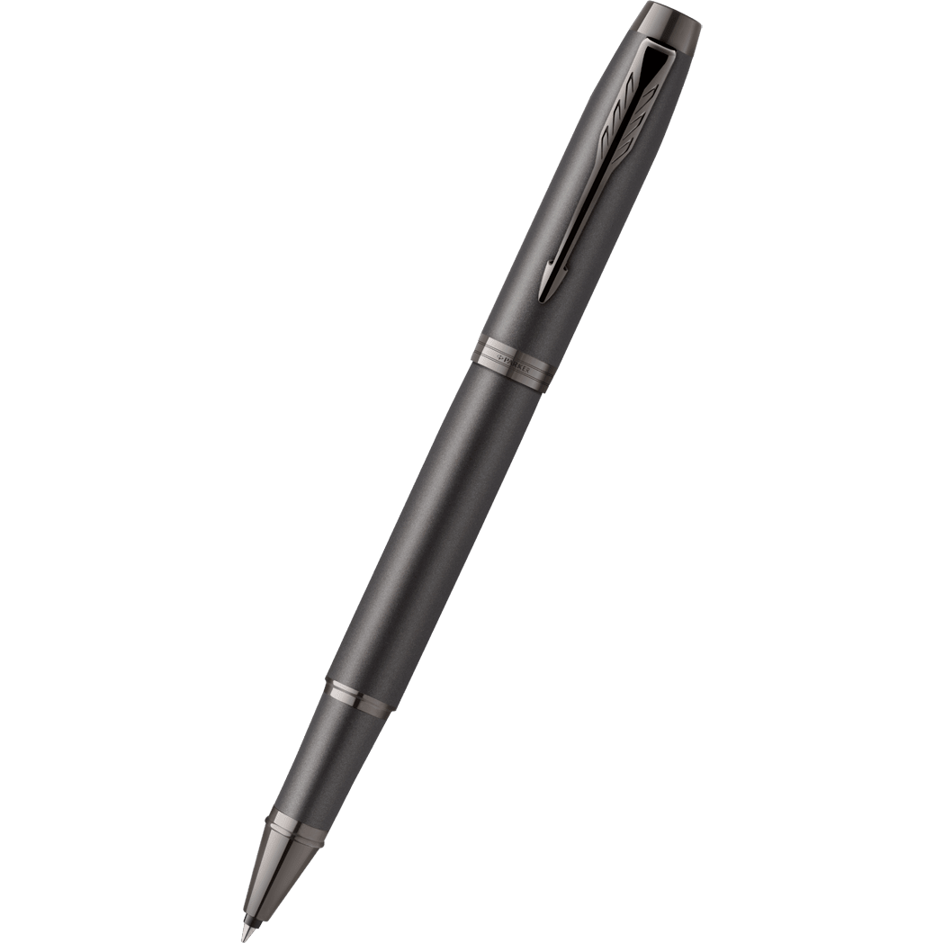 Parker IM Rollerball Pen - Monochrome - Titanium - Pen Boutique Ltd