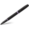 Parker IM Rollerball Pen - Satin Black - Amethyst Purple Ring - Pen Boutique Ltd