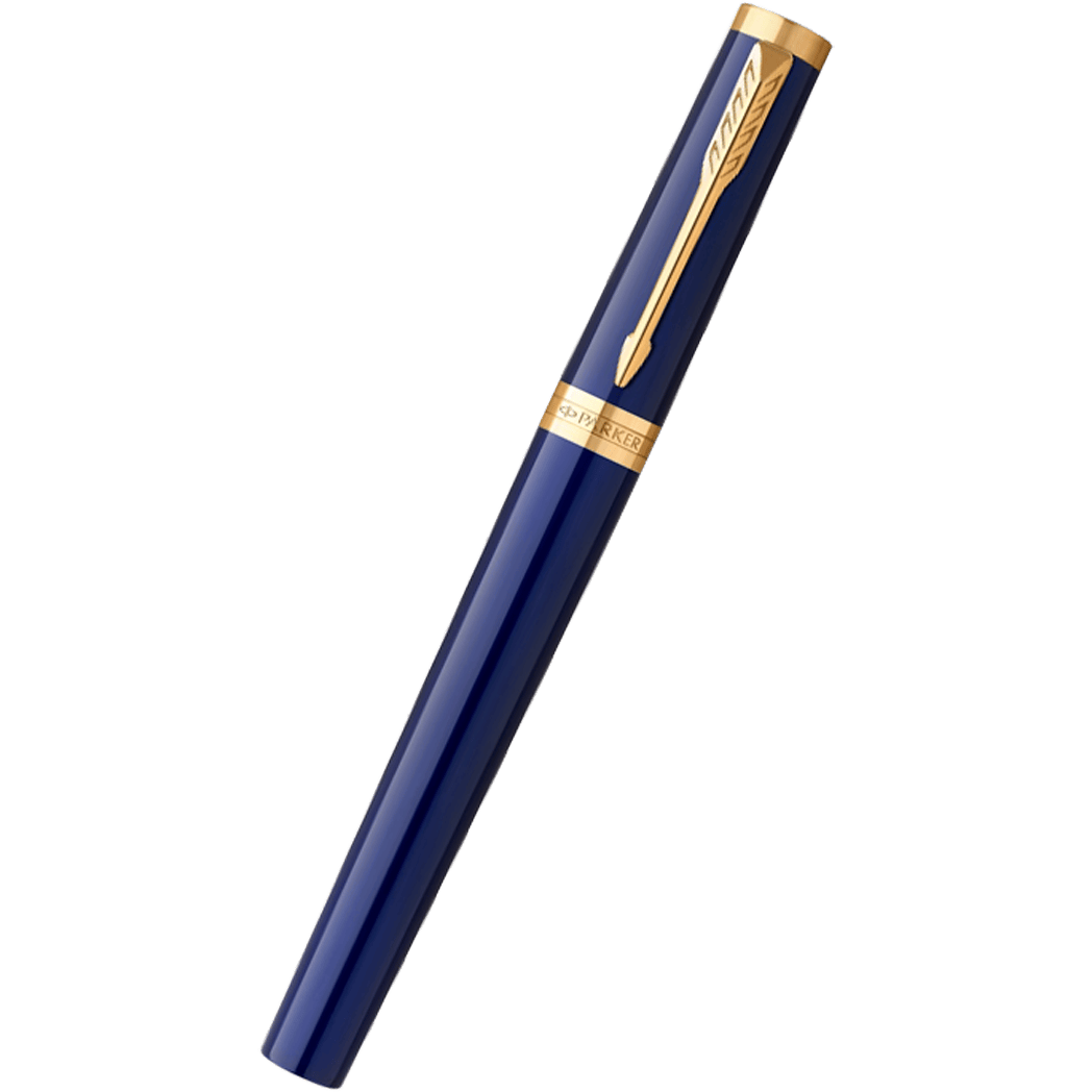 Parker Ingenuity Core Rollerball Pen - Blue - Gold Trim - Pen Boutique Ltd