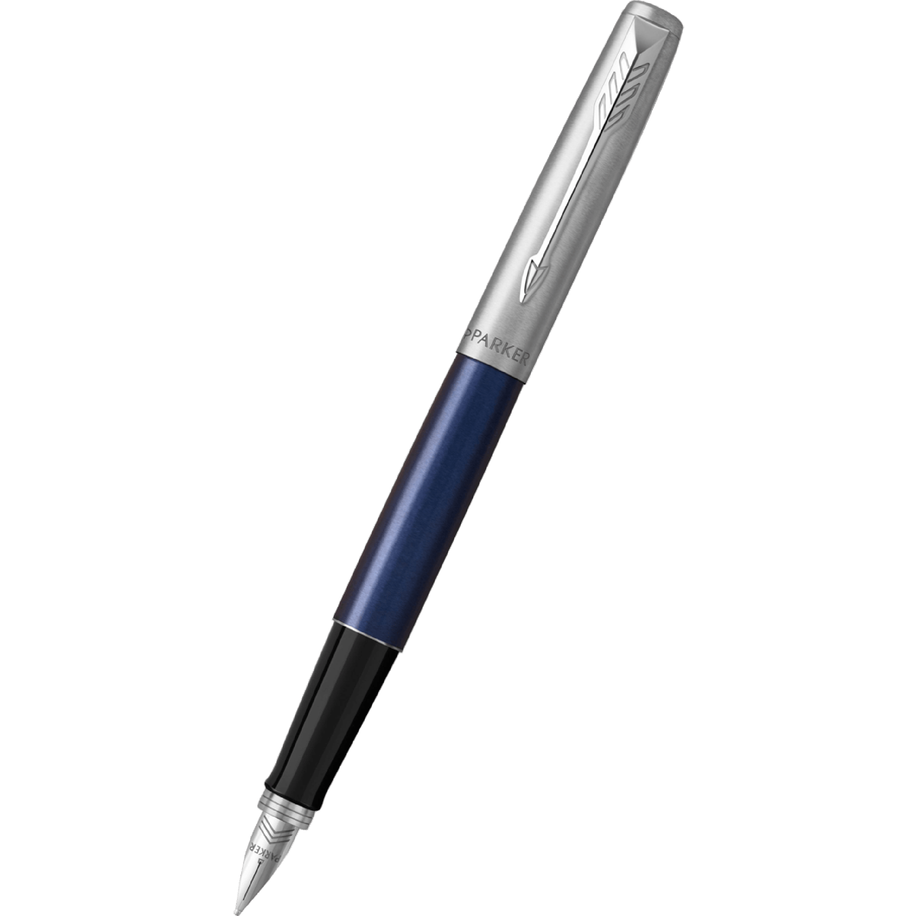 Parker Jotter Fountain Pen - Chrome Trim - Royal Blue-Pen Boutique Ltd