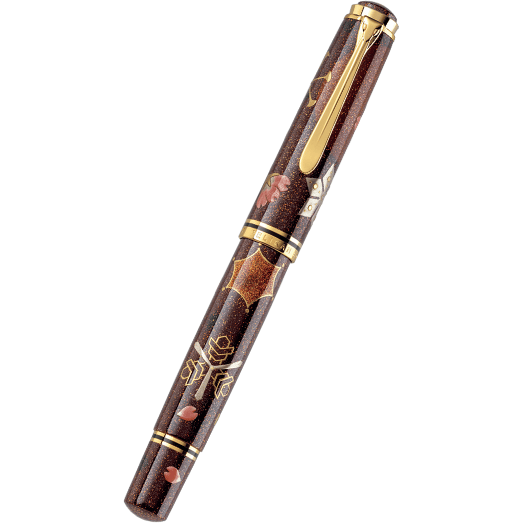 Pelikan Maki - e Fountain Pen - Limited Edition - Snow Moon and Flowers - Pen Boutique Ltd