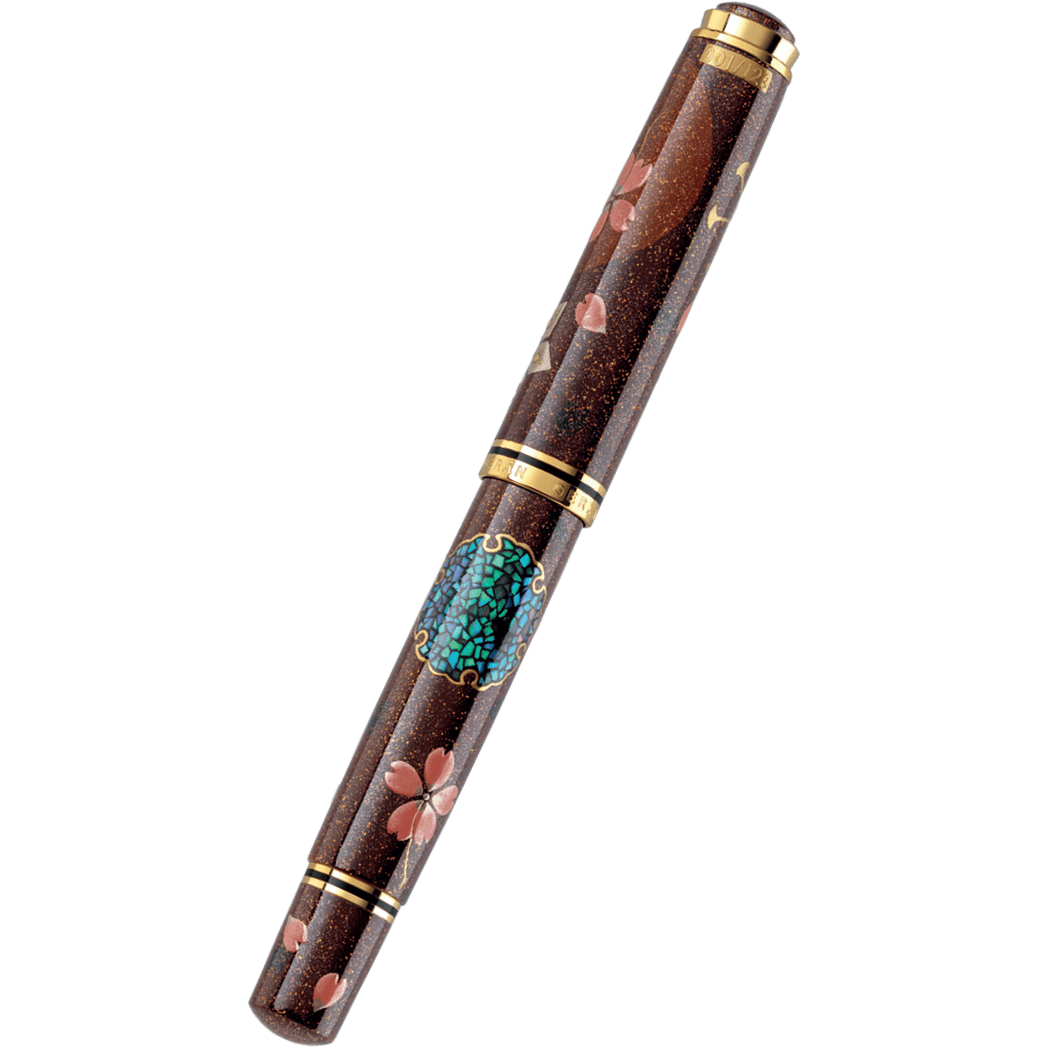 Pelikan Maki - e Fountain Pen - Limited Edition - Snow Moon and Flowers - Pen Boutique Ltd