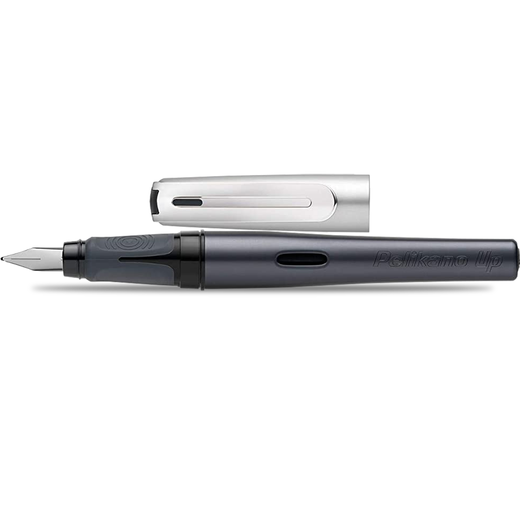 Pelikan Pelikano Up Fountain Pen - Anthracite - Left Handed Medium-Pen Boutique Ltd