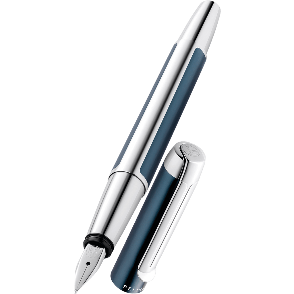 Pelikan Pura P40 Fountain Pen - Petrol - Pen Boutique Ltd