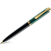 Pelikan Souveran Ballpoint Pen - K600 Black/Green - Pen Boutique Ltd