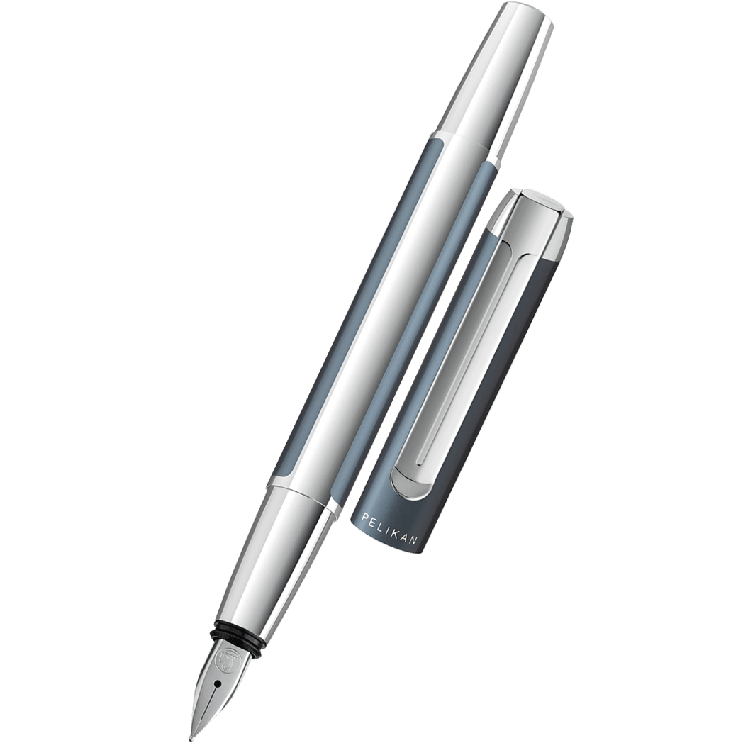 Pelikan Pura P40 Fountain Pen - Petrol - Pen Boutique Ltd