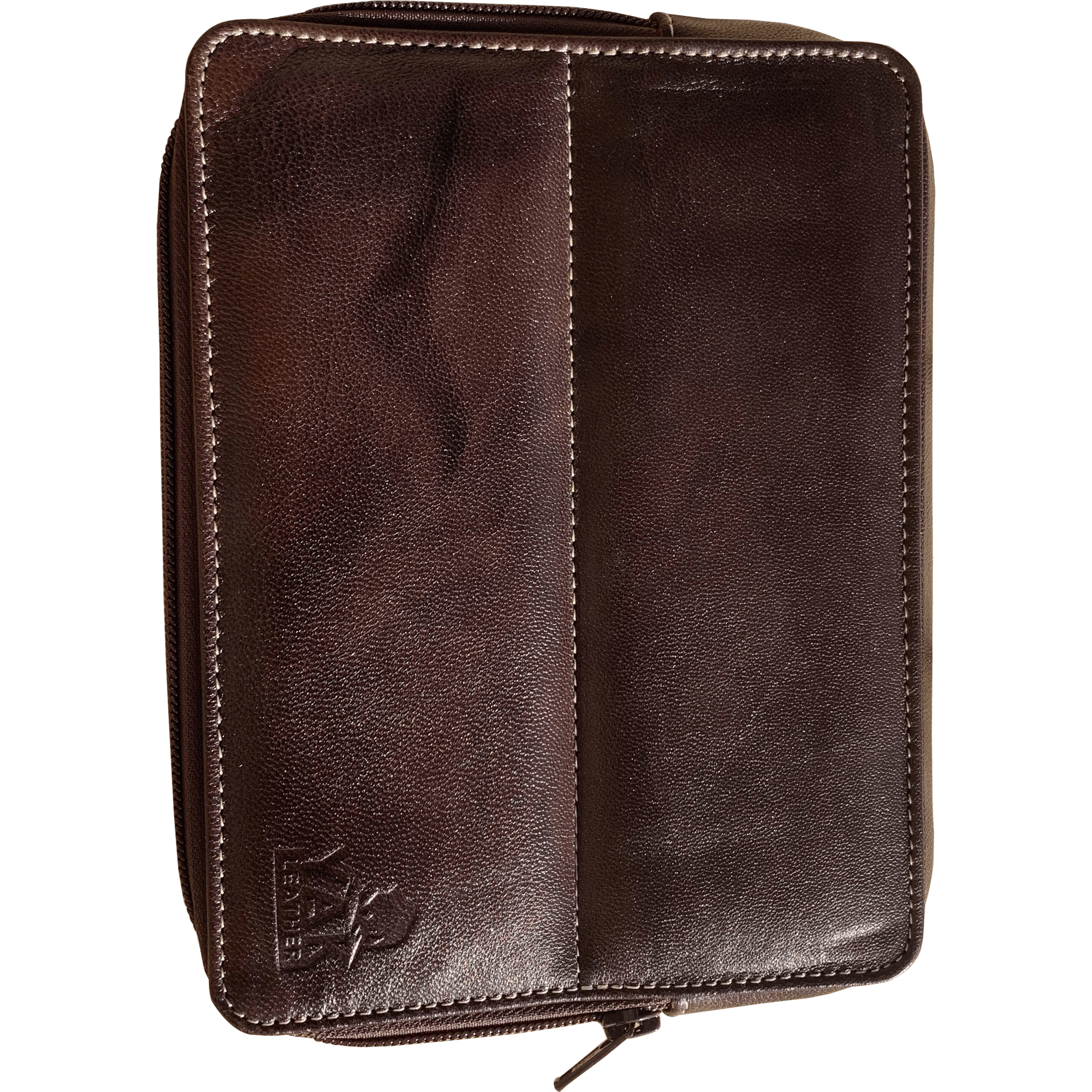 Pen Boutique Yak Leather 10 Pen Holder - Brown - Pen Boutique Ltd